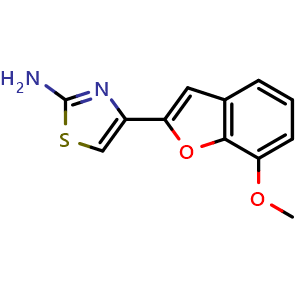4-(7-methoxy-1-benzofuran-2-yl)-1,3-thiazol-2-amine