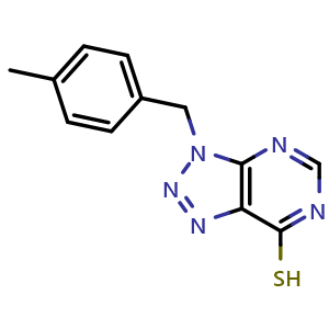 3-(4-methylbenzyl)-3H-[1,2,3]triazolo[4,5-d]pyrimidine-7-thiol