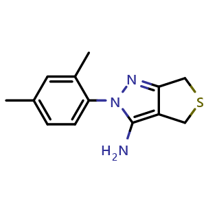 2-(2,4-Dimethylphenyl)-2,6-dihydro-4H-thieno[3,4-c]pyrazol-3-amine