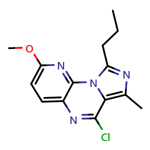 6-chloro-2-methoxy-7-methyl-9-propylimidazo[1,5-a]pyrido[3,2-e]pyrazine