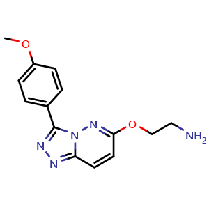 (2-{[3-(4-methoxyphenyl)[1,2,4]triazolo[4,3-b]pyridazin-6-yl]oxy}ethyl)amine