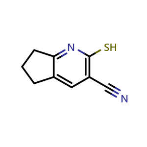 2-sulfanyl-5H,6H,7H-cyclopenta[b]pyridine-3-carbonitrile