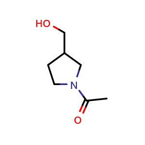 1-[3-(hydroxymethyl)pyrrolidin-1-yl]ethan-1-one