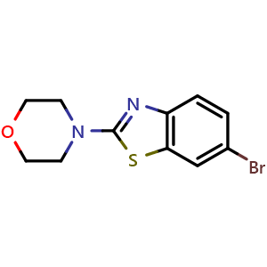 6-bromo-2-morpholin-4-yl-1,3-benzothiazole