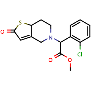 methyl 2-(2-chlorophenyl)-2-{2-oxo-2H,4H,5H,6H,7H,7aH-thieno[3,2-c]pyridin-5-yl}acetate