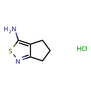 5,6-dihydro-4H-cyclopenta[c]isothiazol-3-amine hydrochloride