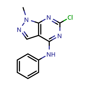 6-Chloro-1-methyl-N-phenyl-1H-pyrazolo[3,4-d]pyrimidin-4-amine
