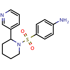 {4-[(2-Pyridin-3-ylpiperidin-1-yl)sulfonyl]phenyl}amine