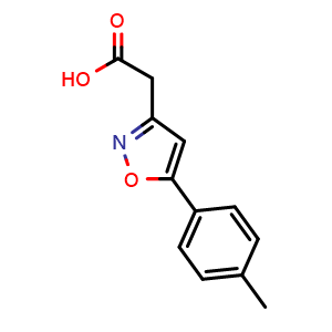 [5-(4-methylphenyl)isoxazol-3-yl]acetic acid