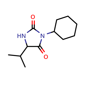 3-cyclohexyl-5-isopropylimidazolidine-2,4-dione