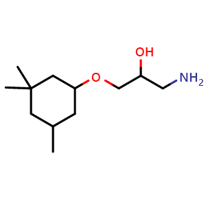 1-amino-3-((3,3,5-trimethylcyclohexyl)oxy)propan-2-ol