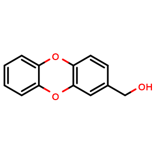 Chemical structure of oxanthren-2-ylmethanol , CAS 42039-85-0, AChemBlock L19448