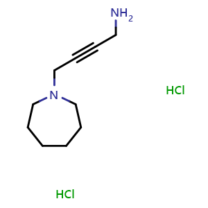 4-(azepan-1-yl)but-2-yn-1-amine dihydrochloride