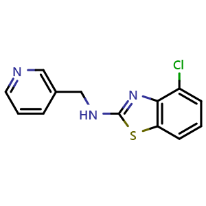 4-chloro-N-(pyridin-3-ylmethyl)-1,3-benzothiazol-2-amine