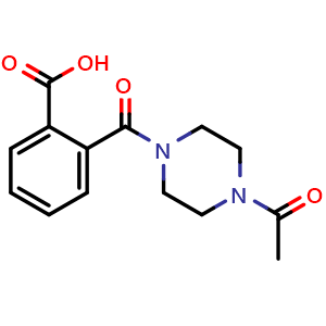 2-(4-acetylpiperazine-1-carbonyl)benzoic acid