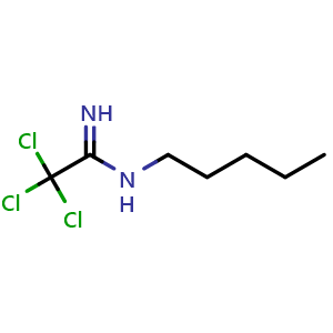 2,2,2-trichloro-N-pentylacetimidamide