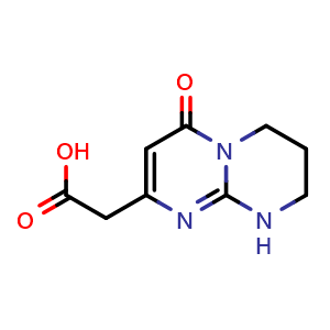 2-(6-oxo-1,3,4,6-tetrahydro-2H-pyrimido[1,2-a]pyrimidin-8-yl)acetic acid