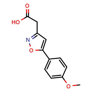 [5-(4-methoxyphenyl)isoxazol-3-yl]acetic acid