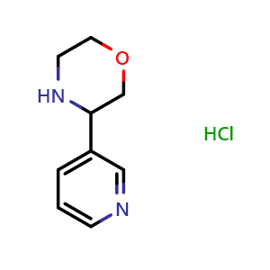 3-(pyridin-3-yl)morpholine hydrochloride