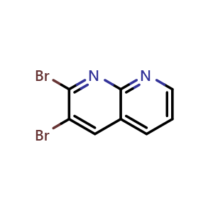 2,3-dibromo-1,8-naphthyridine