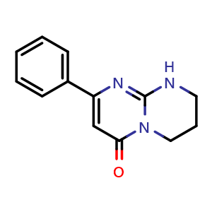 2-phenyl-6,7,8,9-tetrahydro-4H-pyrimido[1,2-a]pyrimidin-4-one