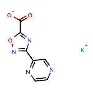 Potassium 3-pyrazin-2-yl-1,2,4-oxadiazole-5-carboxylate