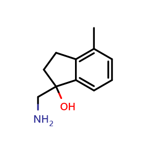 1-(aminomethyl)-4-methyl-2,3-dihydroinden-1-ol