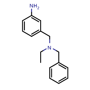 3-((benzyl(ethyl)amino)methyl)aniline