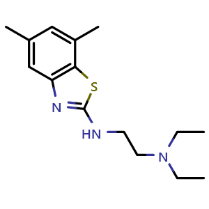 N'-(5,7-dimethyl-1,3-benzothiazol-2-yl)-N,N-diethylethane-1,2-diamine