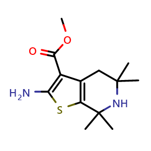 methyl 2-amino-5,5,7,7-tetramethyl-4,5,6,7-tetrahydrothieno[2,3-c]pyridine-3-carboxylate