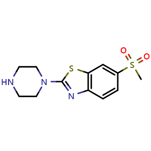 6-(methylsulfonyl)-2-piperazin-1-yl-1,3-benzothiazole