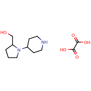 (1-piperidin-4-ylpyrrolidin-2-yl)methanol oxalate