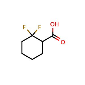 2,2-difluorocyclohexane-1-carboxylic acid