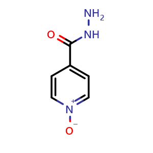 4-(hydrazinecarbonyl)pyridin-1-ium-1-olate