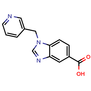 1-(pyridin-3-ylmethyl)-1H-benzimidazole-5-carboxylic acid