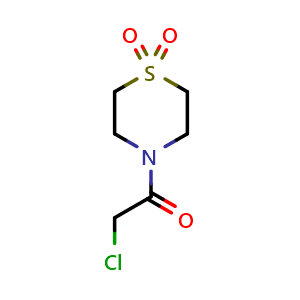 4-(2-chloroacetyl)-1-thiomorpholine-1,1-dione