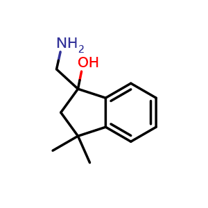 1-(aminomethyl)-3,3-dimethyl-2H-inden-1-ol