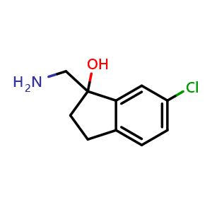 1-(aminomethyl)-6-chloro-2,3-dihydroinden-1-ol