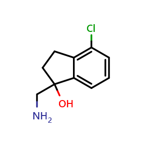 1-(aminomethyl)-4-chloro-2,3-dihydroinden-1-ol