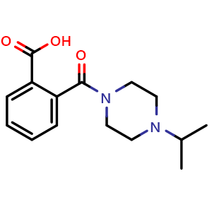 2-[4-(propan-2-yl)piperazine-1-carbonyl]benzoic acid