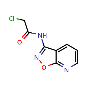 2-chloro-N-isoxazolo[5,4-b]pyridin-3-ylacetamide