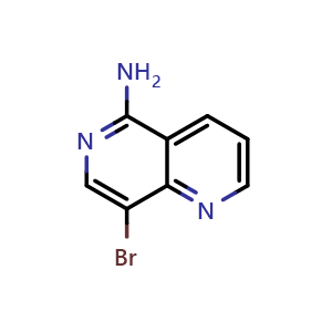 8-bromo-1,6-naphthyridin-5-amine