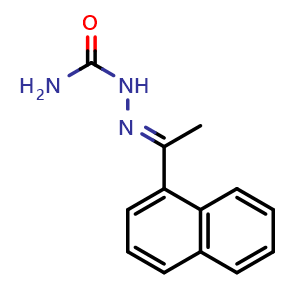 2-(1-(naphthalen-1-yl)ethylidene)hydrazine-1-carboxamide