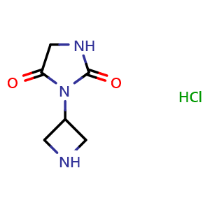 3-(azetidin-3-yl)imidazolidine-2,4-dione hydrochloride