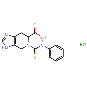 5-(Anilinocarbonothioyl)-4,5,6,7-tetrahydro-3H-imidazo[4,5-c]pyridine- 6-carboxylic acid hydrochloride