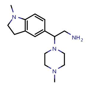 2-(1-methylindolin-5-yl)-2-(4-methylpiperazin-1-yl)ethan-1-amine