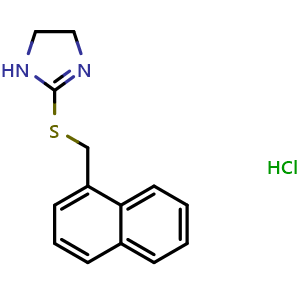 2-[(1-naphthylmethyl)thio]-4,5-dihydro-1H-imidazole hydrochloride
