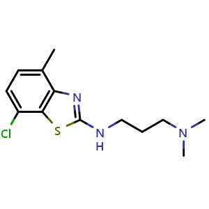 N1-(7-chloro-4-methylbenzo[d]thiazol-2-yl)-N3,N3-dimethylpropane-1,3-diamine