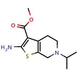 methyl 2-amino-6-isopropyl-4,5,6,7-tetrahydrothieno[2,3-c]pyridine-3-carboxylate