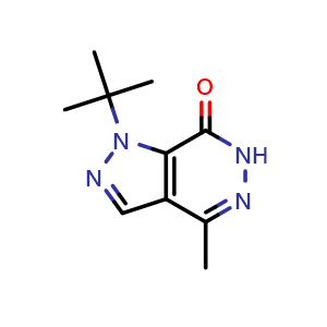 1-tert-butyl-4-methyl-1,6-dihydro-7H-pyrazolo[3,4-d]pyridazin-7-one